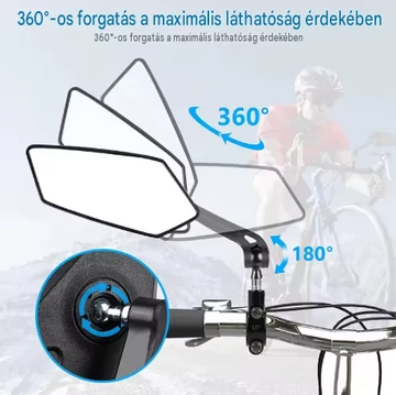 Visszapillantó tükör elektromos rollerhez