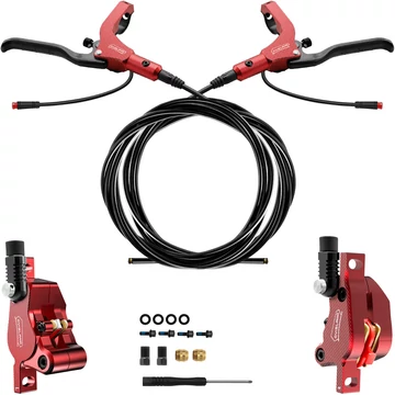 DYISLAND LD-210 2-Pistons Hydraulic Disc Brake Set For E- Scooter