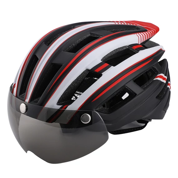 BLACK, RED AND WHITE