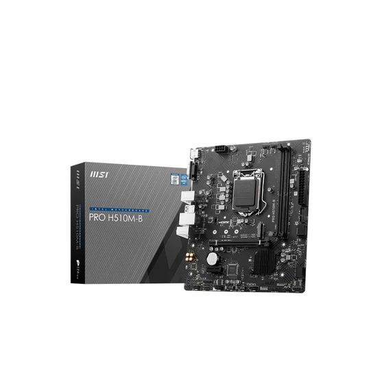 MSI PRO H510M-B Intel H510 LGA1200 mATX alaplap