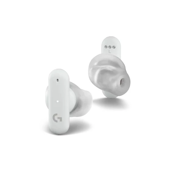 Logitech G FITS True Bluetooth Gaming Earbuds White