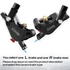 DYISLAND LD-210 2-Pistons Hydraulic Disc Brake Set For E- Scooter