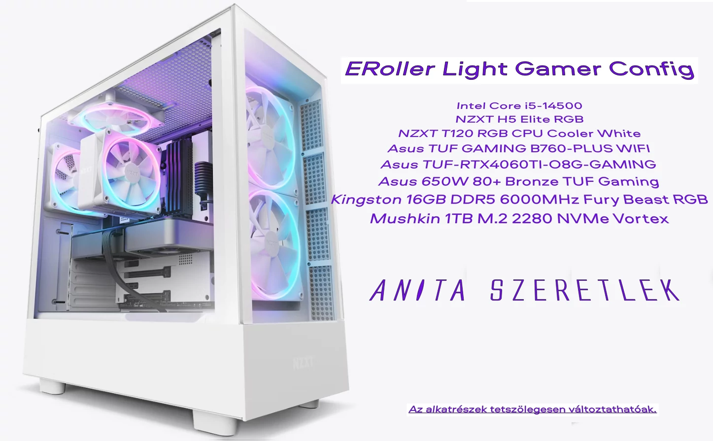 ERoller Light Gamer Config